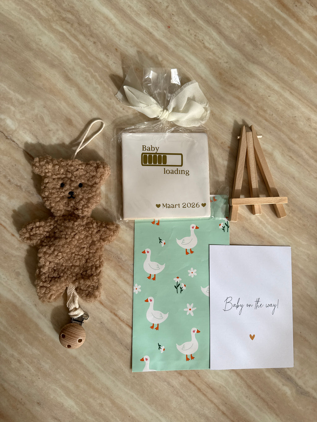 Cadeaupakket 'baby loading'