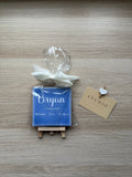 Geboorte tegeltje baby blue