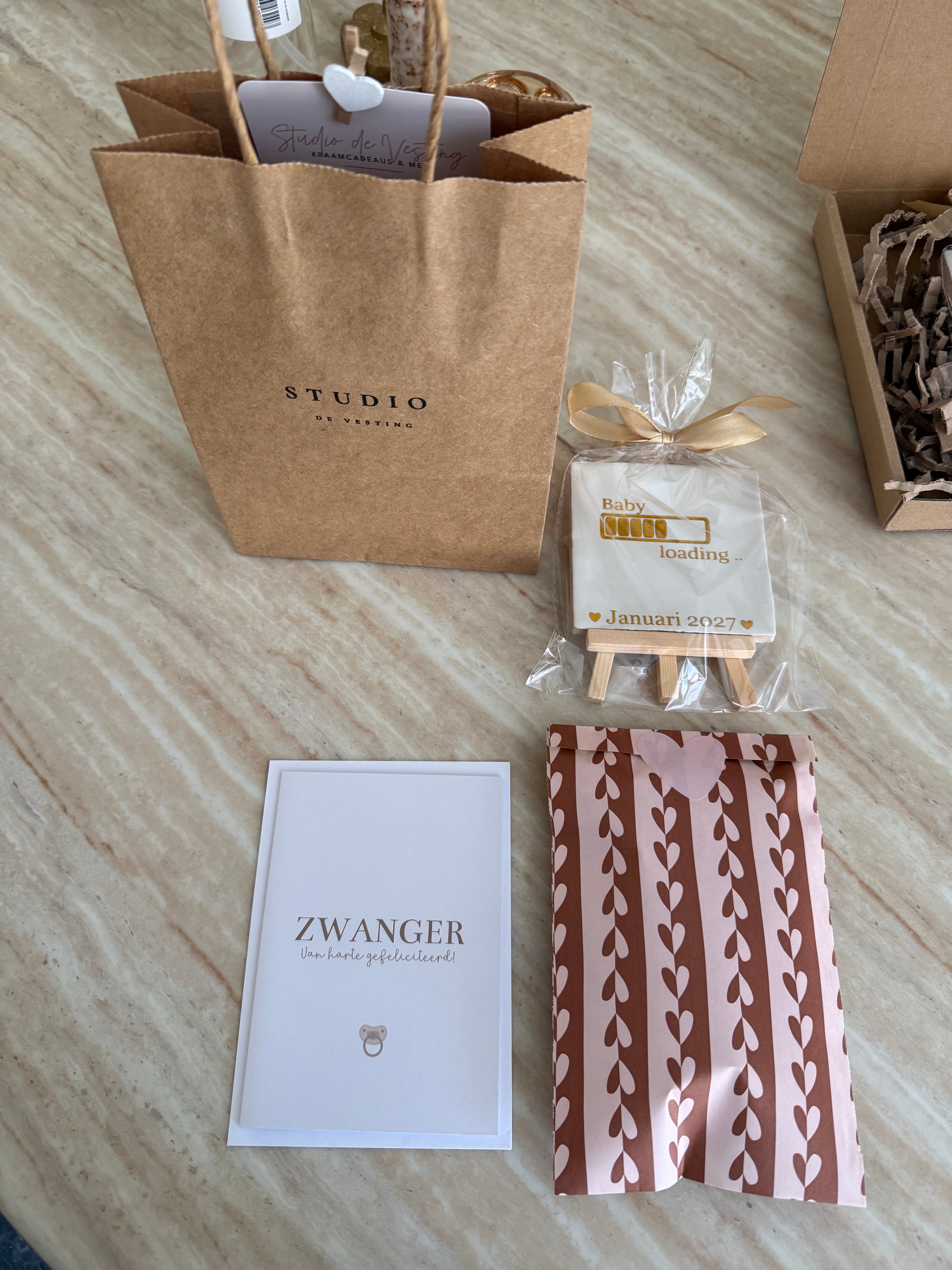 Cadeaupakket 'baby loading'
